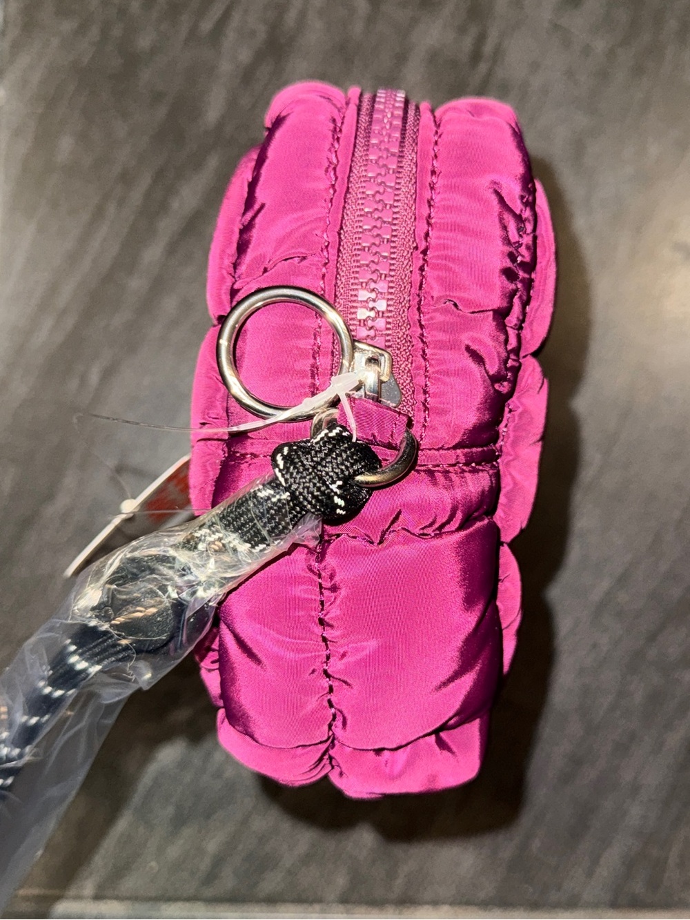 Free People Deep Mulberry Quilted Mini Case - Picture 6 of 11